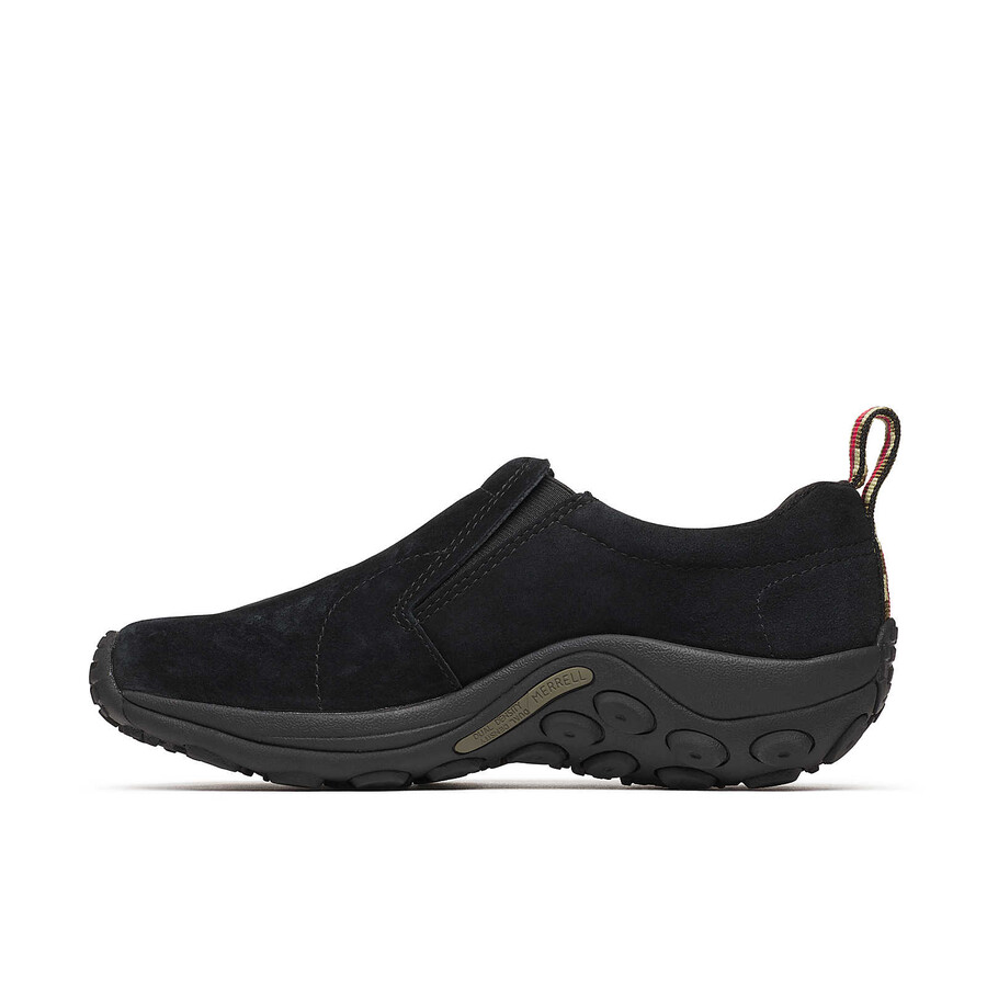 women - jungle moc wide width - slip ons black
