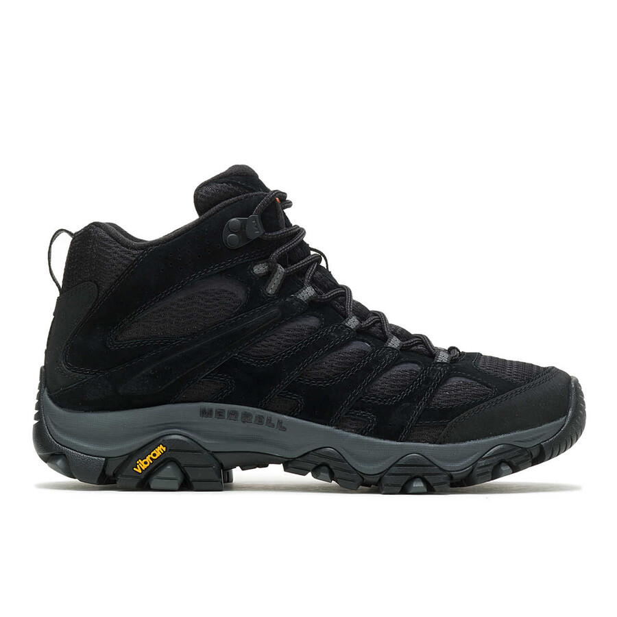 shop men moab 3 mid hiking boots black night