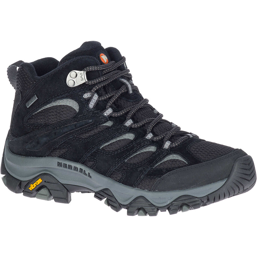 women moab 3 mid gore-tex hiking boots blackgrey