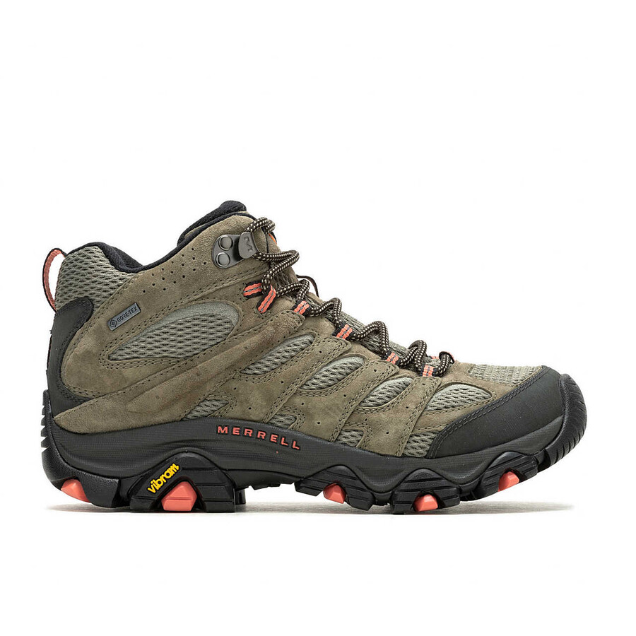 women moab 3 mid gore-tex hiking boots olive