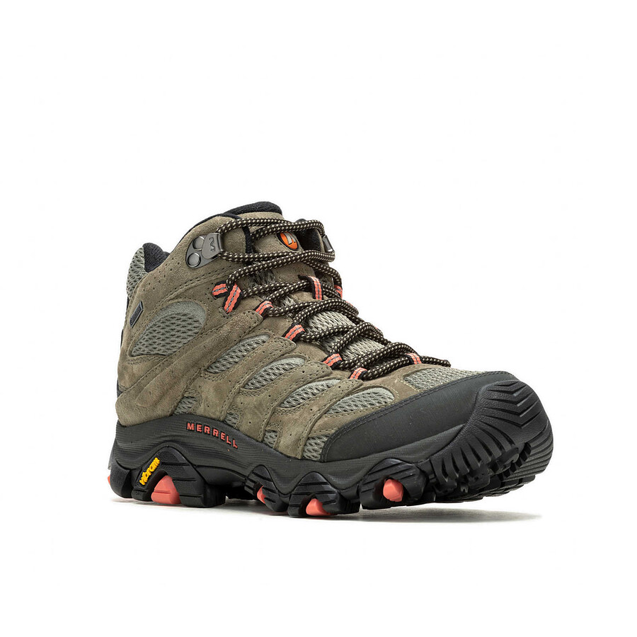 women moab 3 mid gore-tex hiking boots olive