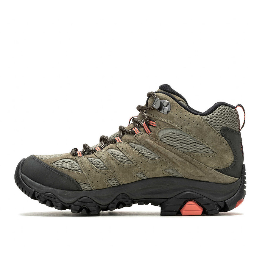 women moab 3 mid gore-tex hiking boots olive