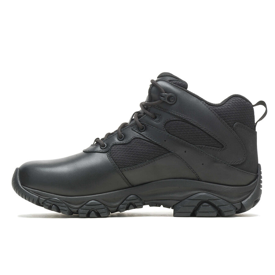 men moab-3 mid tactical waterproof wide width boots black