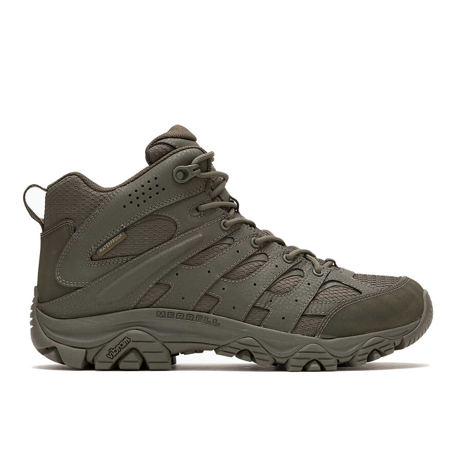 men - moab 3 mid tactical waterproof - boots dark olive