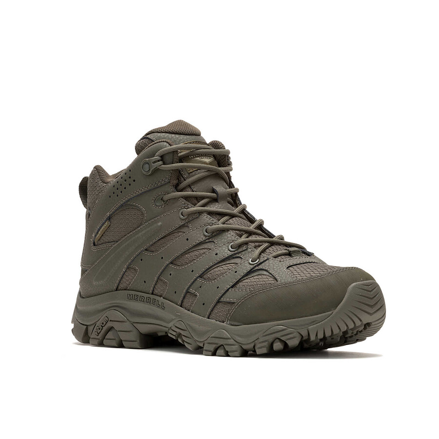 men - moab 3 mid tactical waterproof - boots dark olive