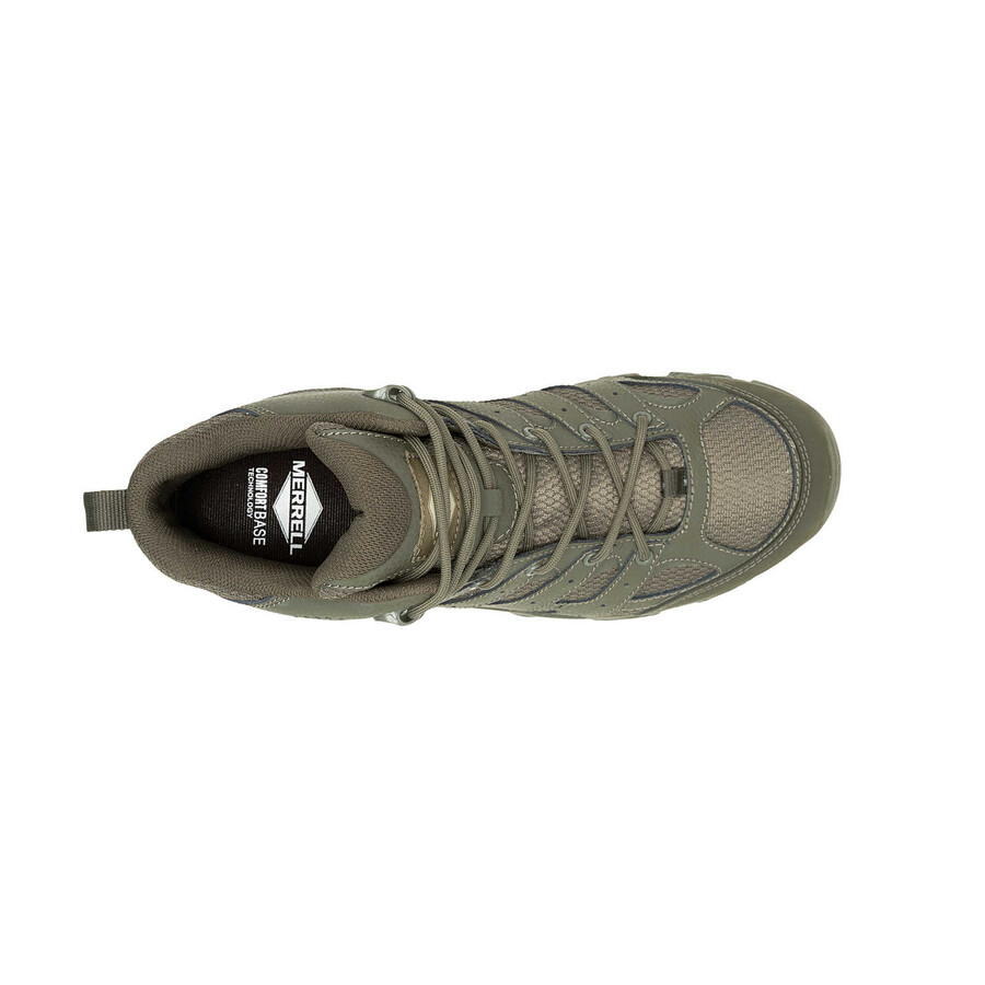 men - moab 3 mid tactical waterproof - boots dark olive