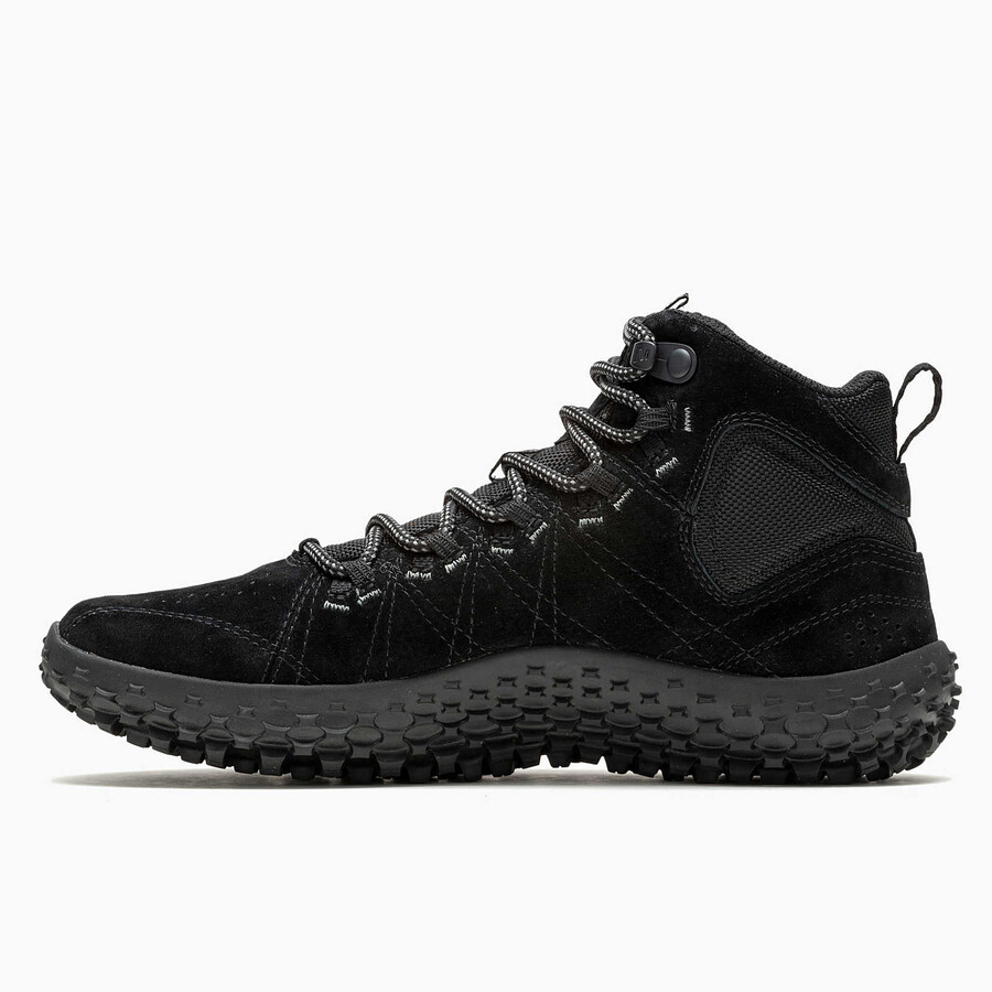 women wrapt mid waterproof barefoot boots blackblack