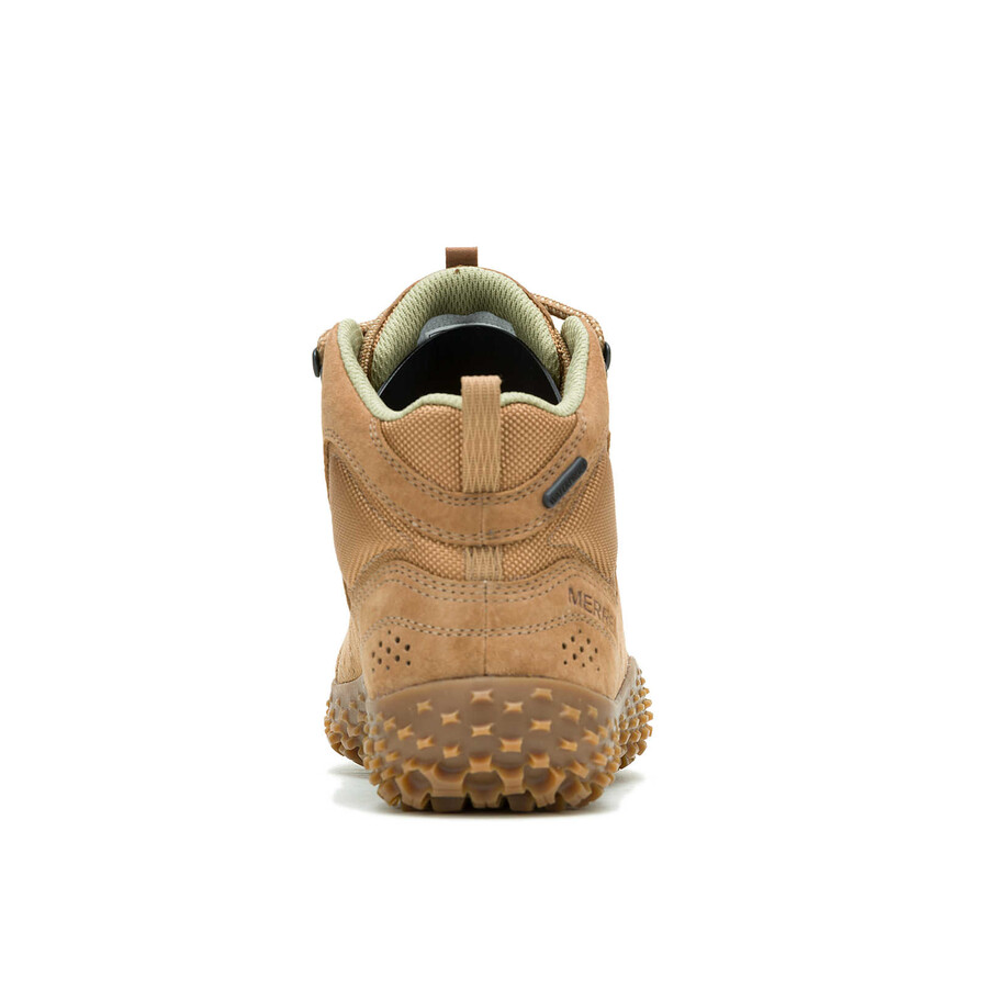 women wrapt mid waterproof barefoot boots tobacco