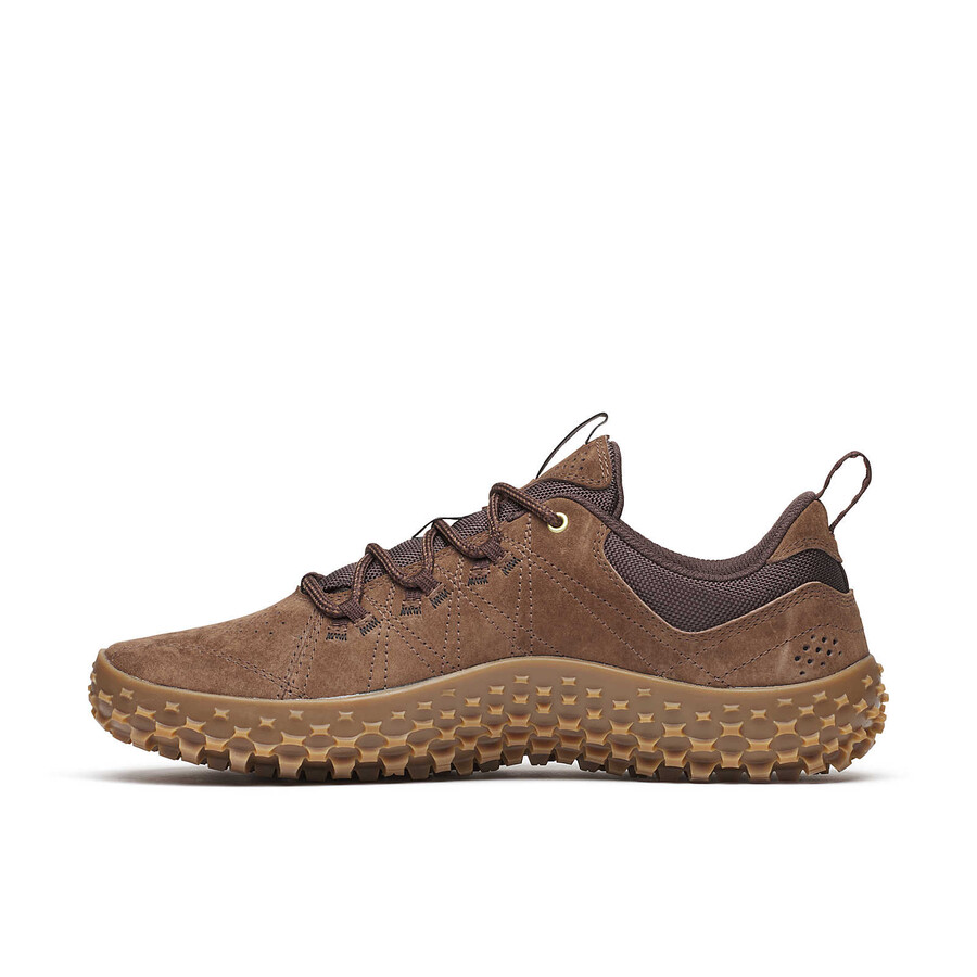 men wrapt barefoot shoes mole