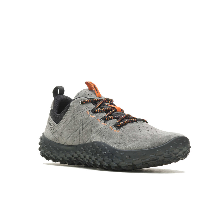 men wrapt barefoot shoes granite