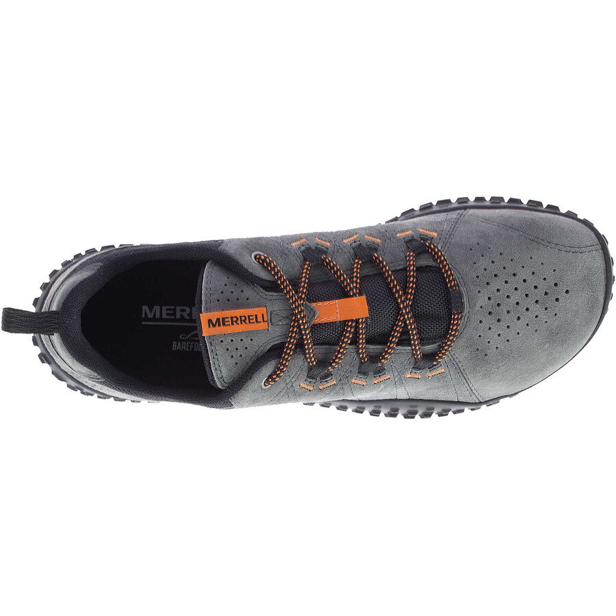 men wrapt barefoot shoes granite