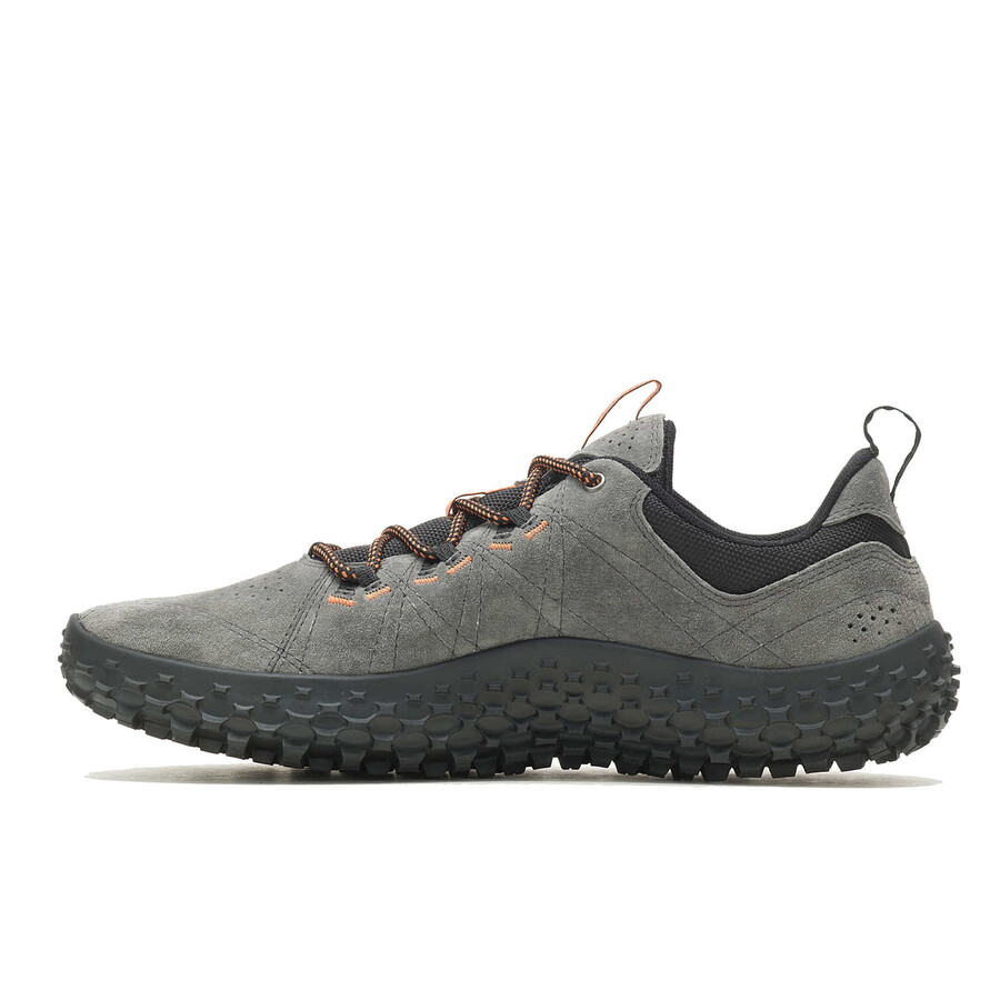 men wrapt barefoot shoes granite