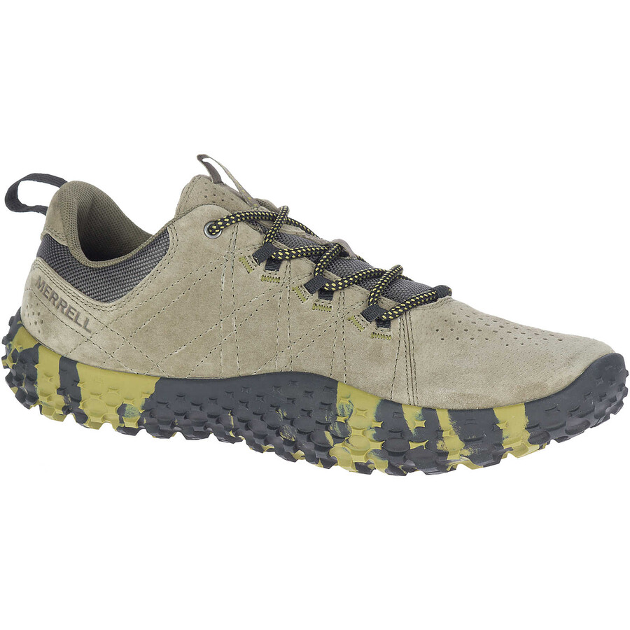 men wrapt barefoot shoes olive