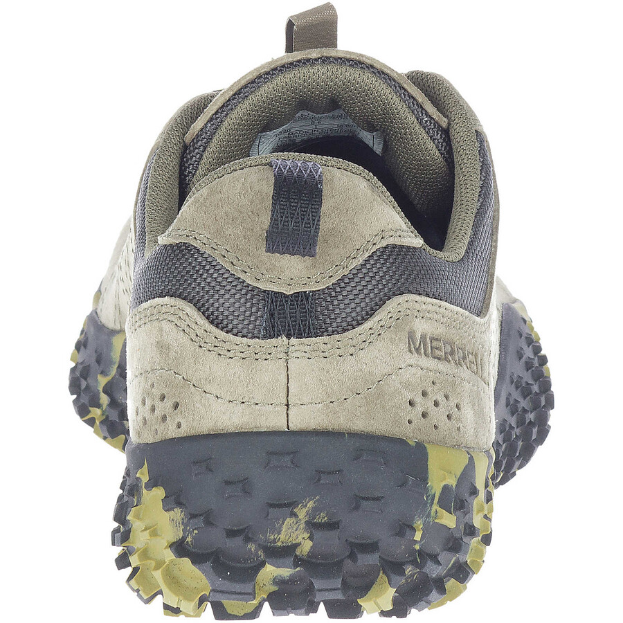 men wrapt barefoot shoes olive