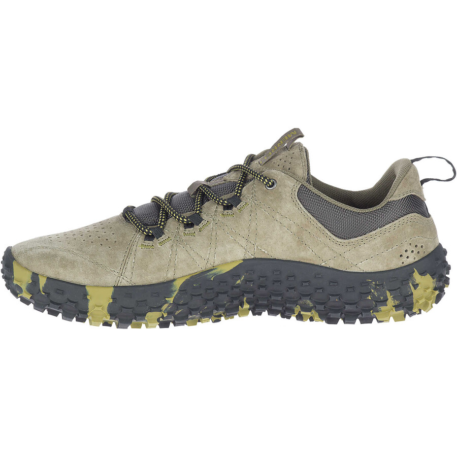 men wrapt barefoot shoes olive