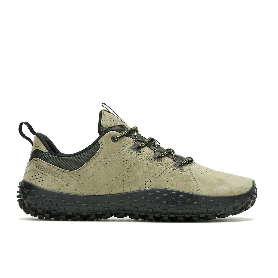 men wrapt barefoot shoes olive black