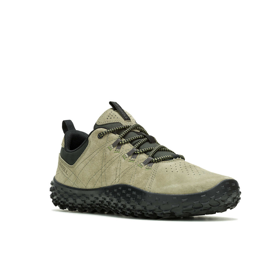 men wrapt barefoot shoes olive black