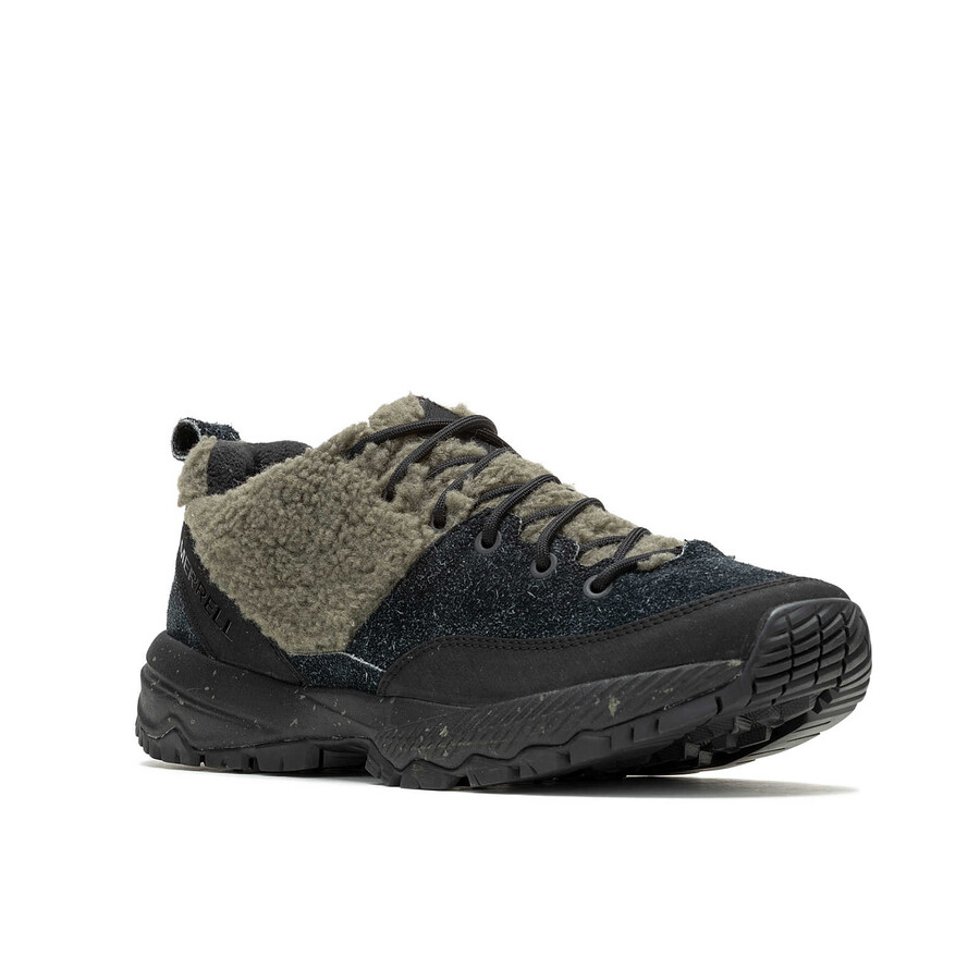 men - mqm ace fleece 1trl - shoes blackolive