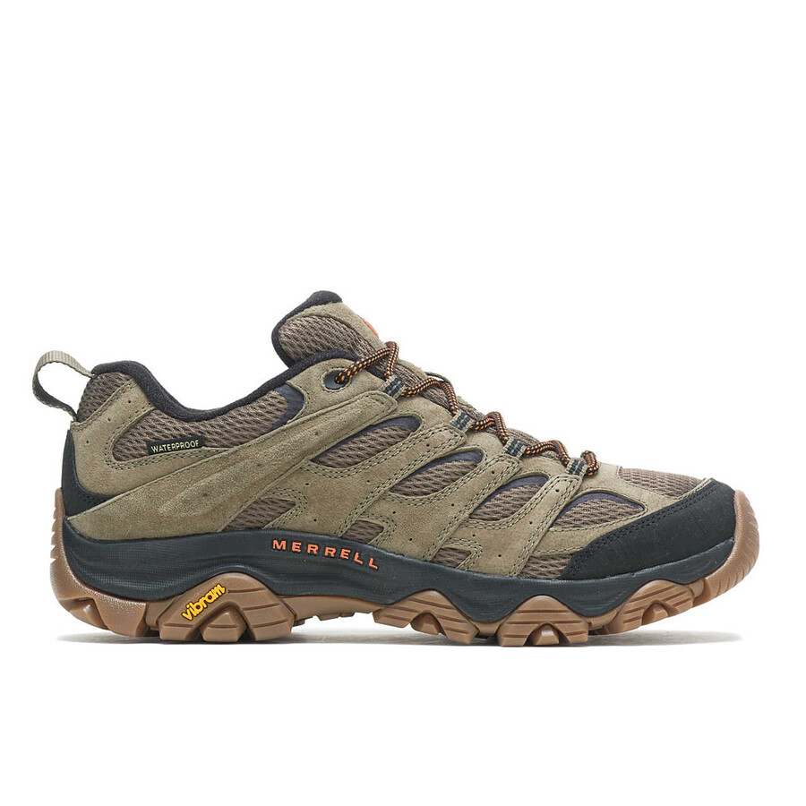 men - moab 3 waterproof wide width - shoes olivegum