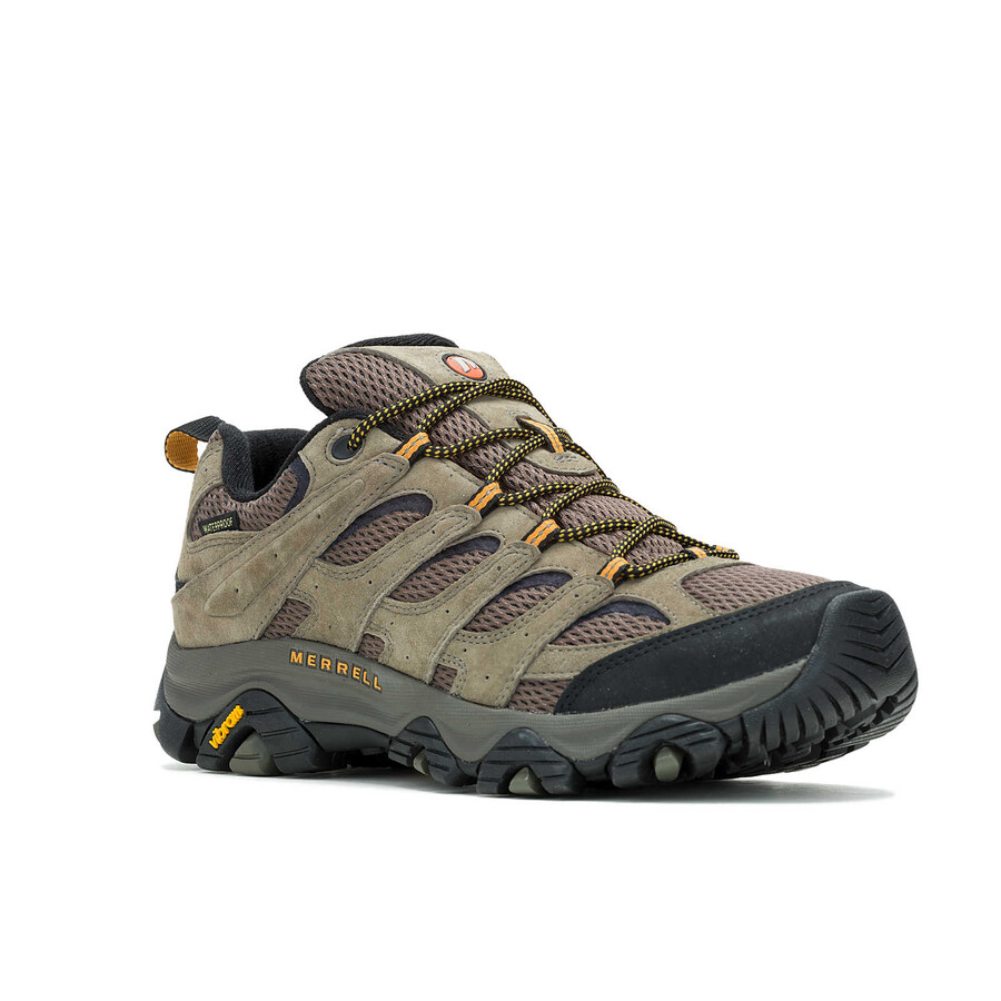 men - moab 3 waterproof wide width - shoes walnut
