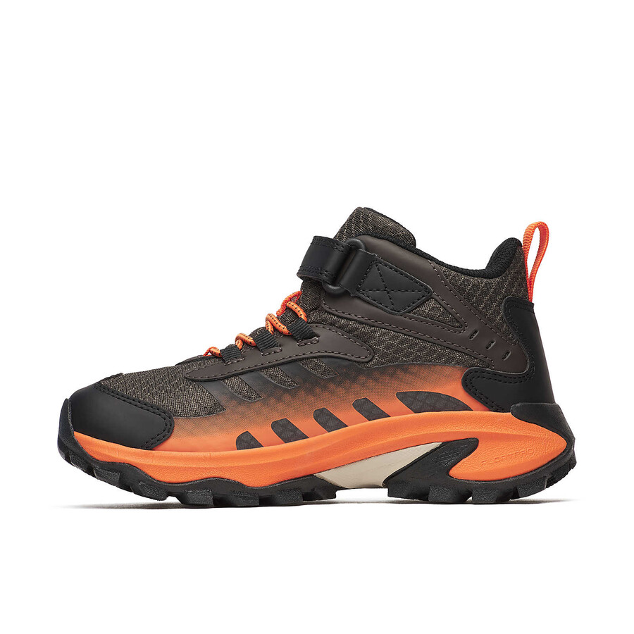 big kid moab speed mid 2 ac waterproof - boots bk gunsmokeorange
