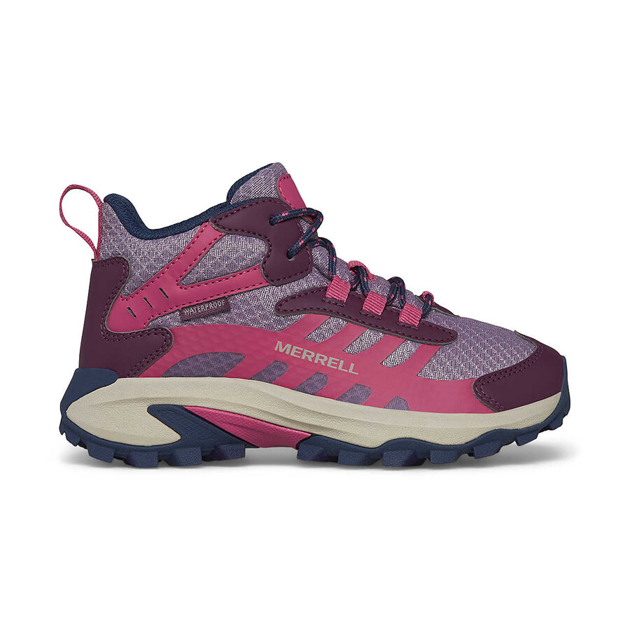 kid - moab speed 2 mid waterproof - athletics bk berry