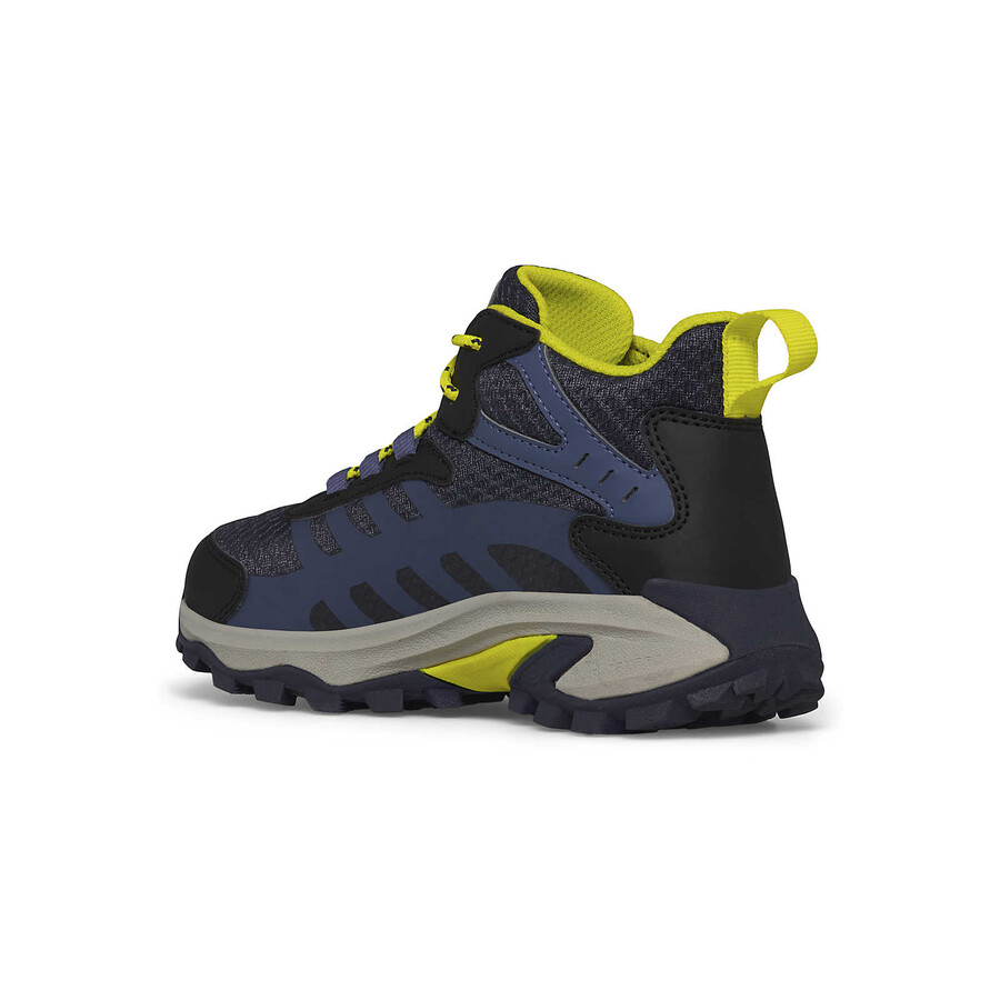 kid - moab speed 2 mid waterproof - athletics bk navyhi viz