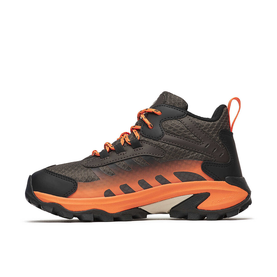kid - moab speed 2 mid waterproof - athletics bk gunsmokeorange