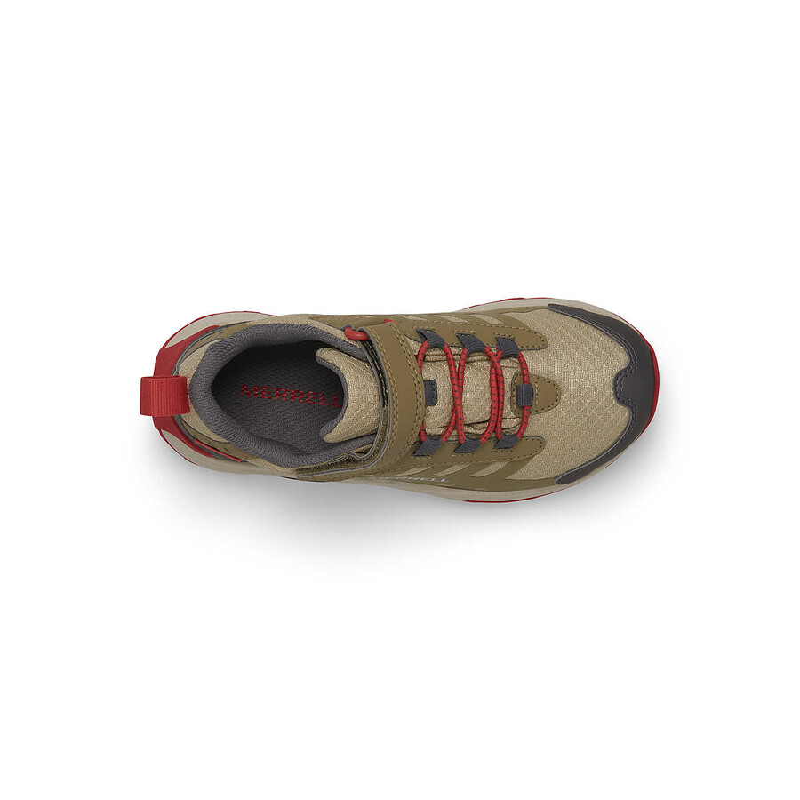 big kid moab speed 2 low ac waterproof - shoes bk coyote