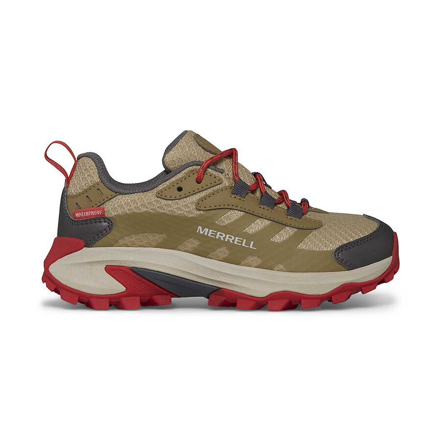 big kid - moab speed 2 low waterproof - shoes lk coyote