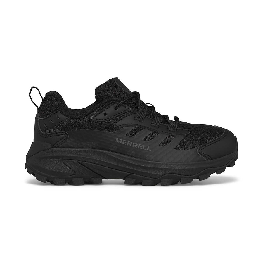 big kid - moab speed 2 low waterproof - shoes lk triple black