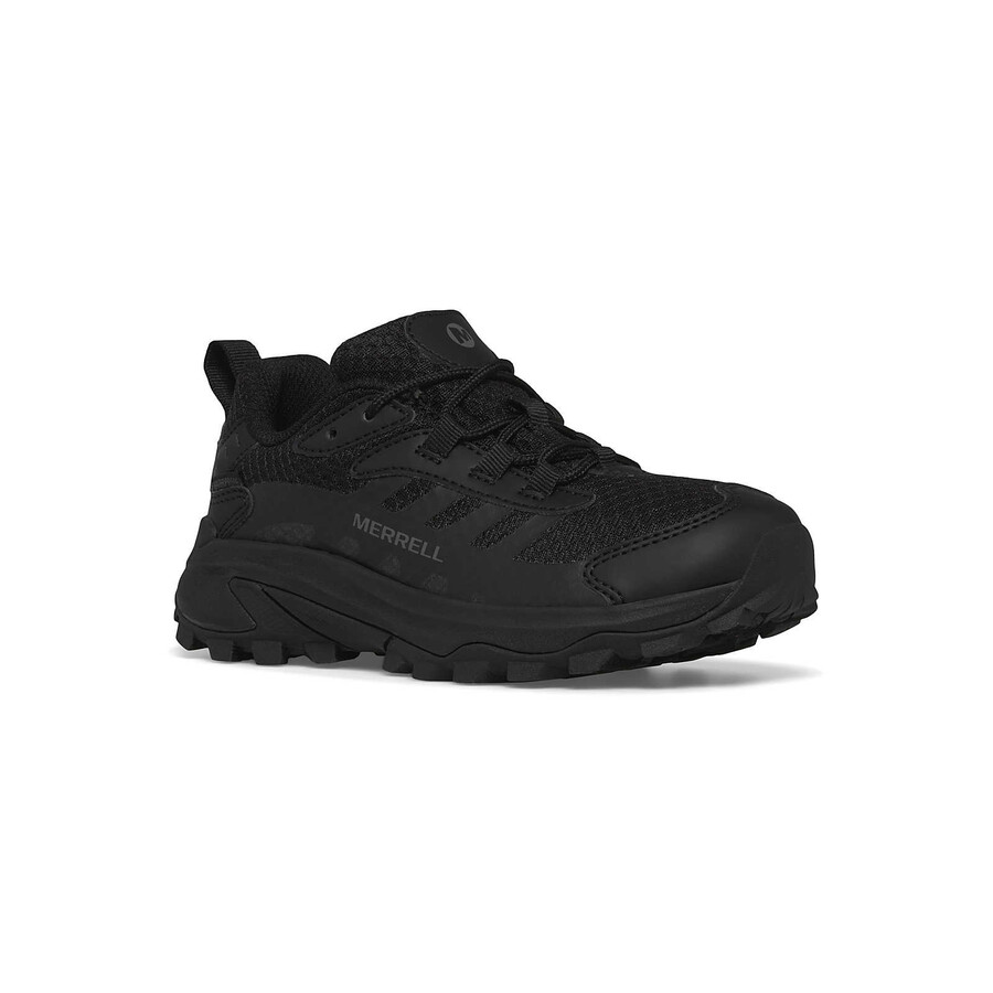 big kid - moab speed 2 low waterproof - shoes lk triple black