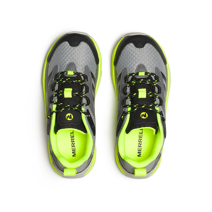big kid - moab speed 2 low waterproof - shoes lk greyblackcitron