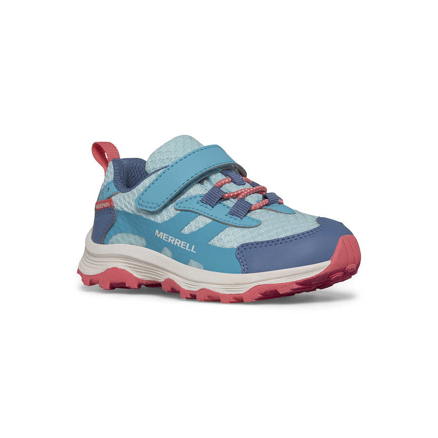 moab speed 2 low ac jr. waterproof shoes turquoisecoral