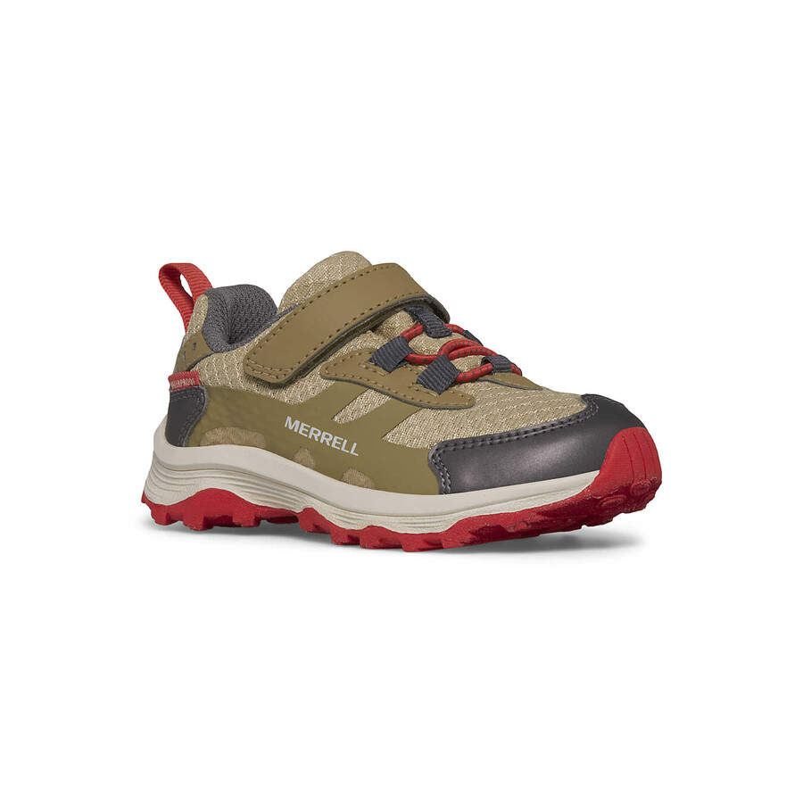 moab speed 2 low ac jr. waterproof shoes coyote