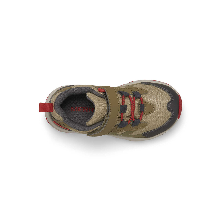 moab speed 2 low ac jr. waterproof shoes coyote