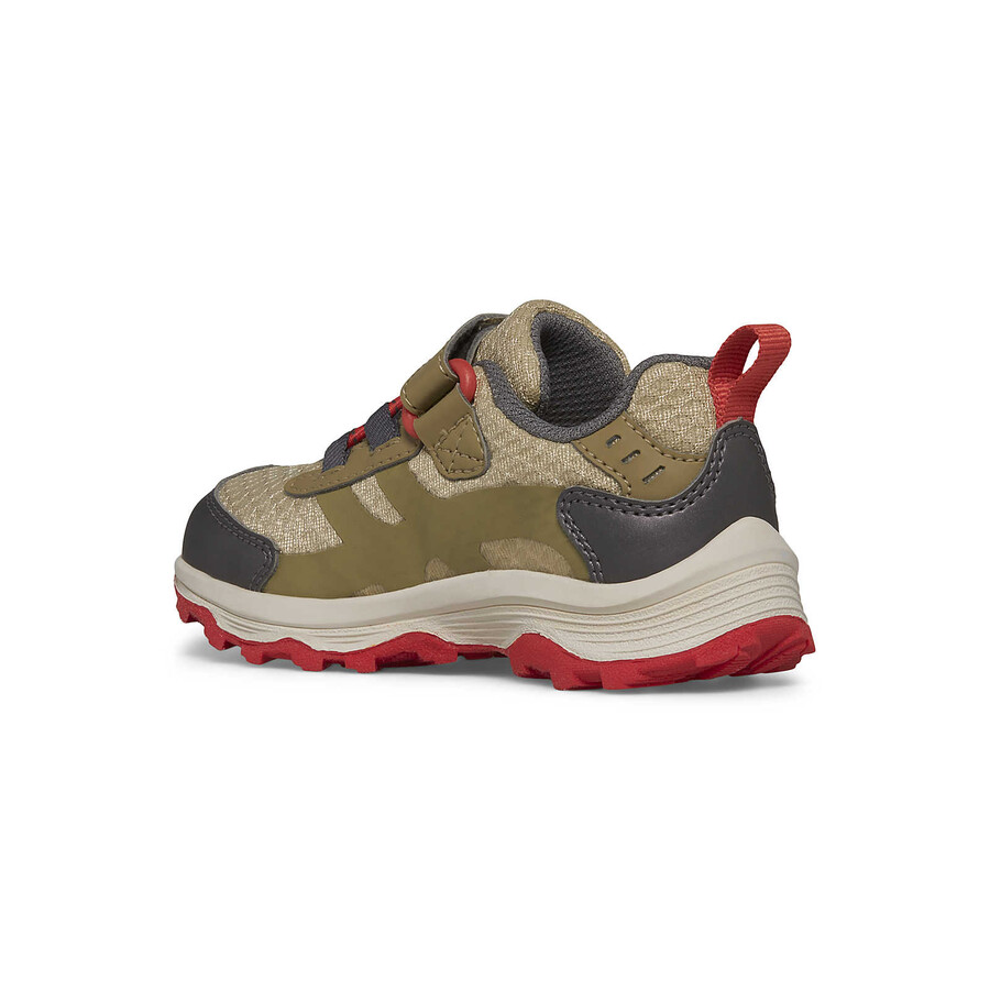 moab speed 2 low ac jr. waterproof shoes coyote