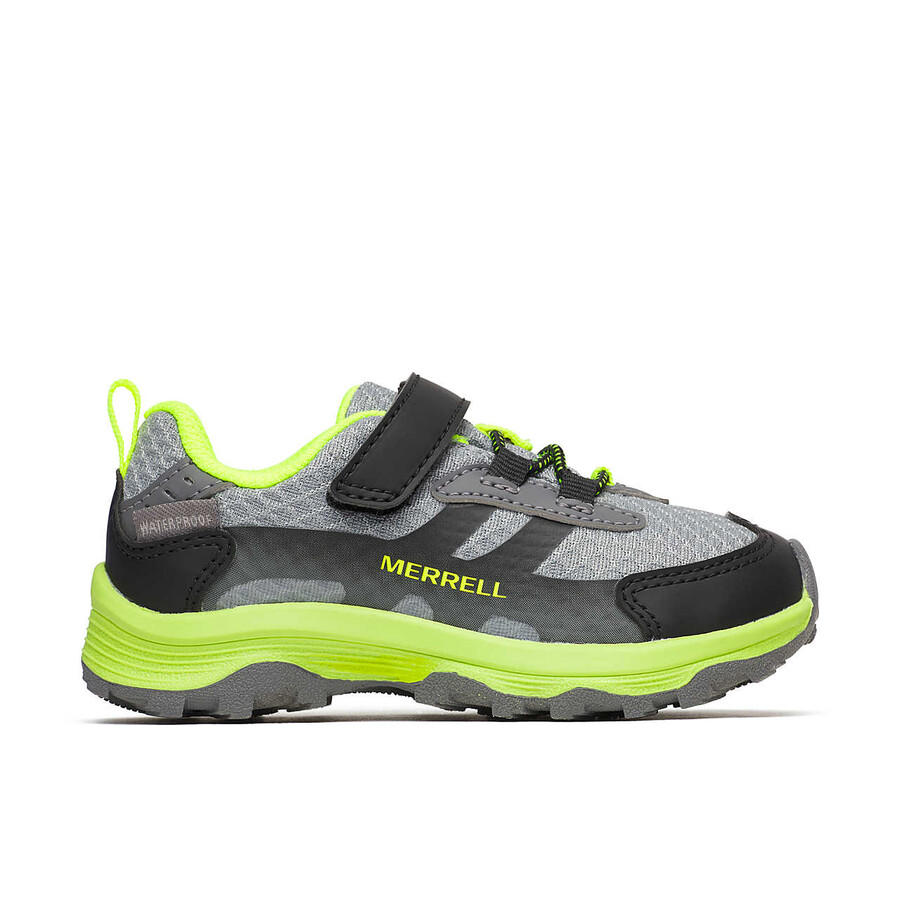 moab speed 2 low ac jr. waterproof shoes greyblackcitron