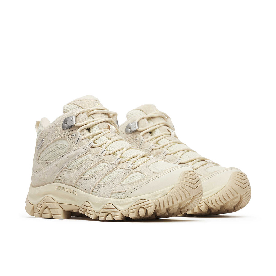 women moab 3 mid waterproof hiking boots stucco