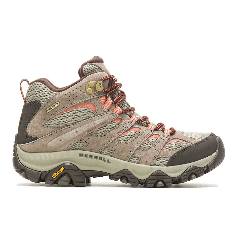 women moab 3 mid waterproof hiking boots bungee cord