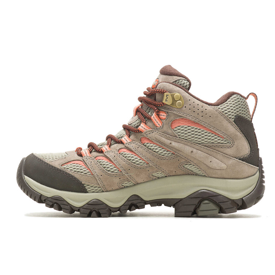 women moab 3 mid waterproof hiking boots bungee cord