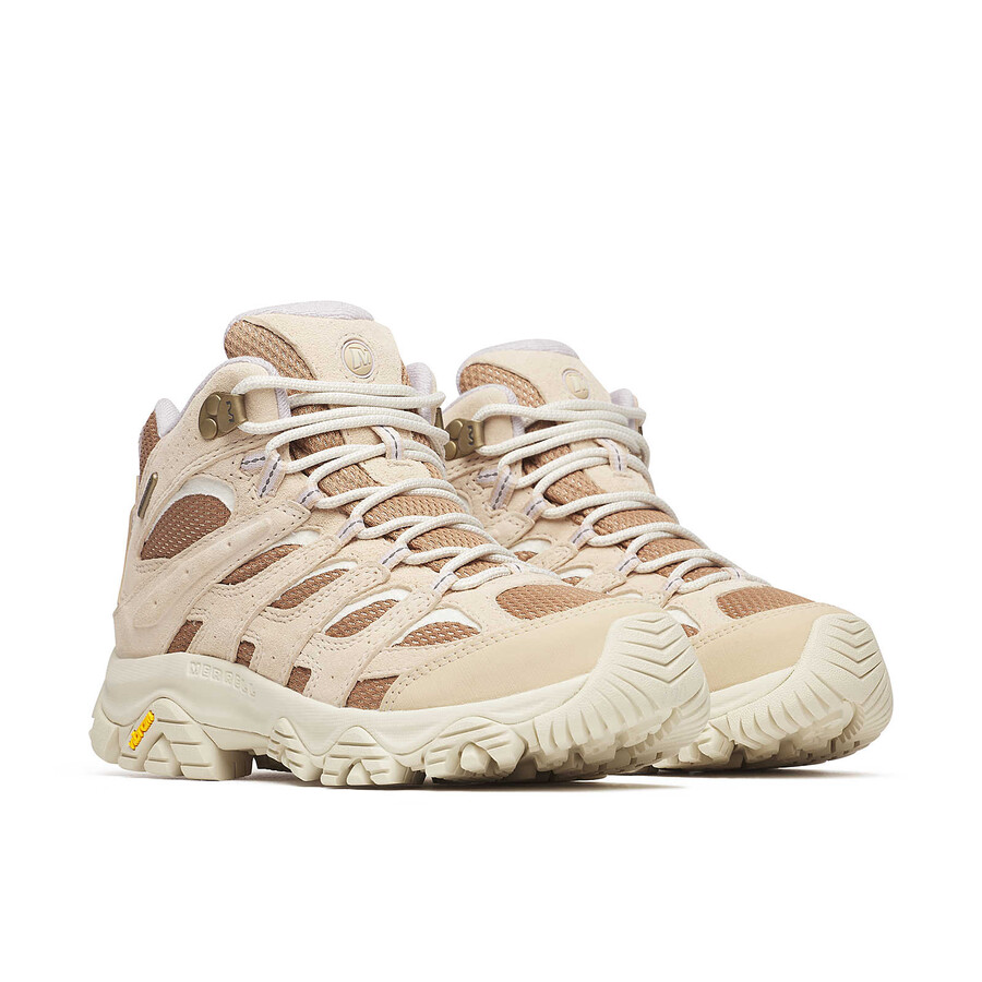 women moab 3 mid waterproof hiking boots hazel