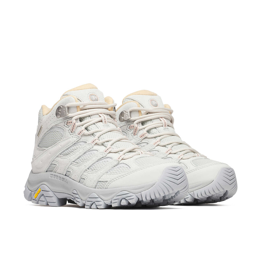 women moab 3 mid waterproof hiking boots vapor grey