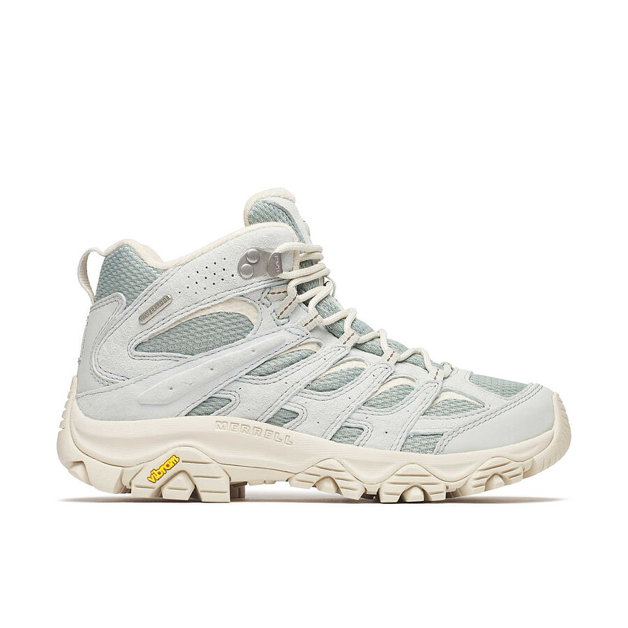 women moab 3 mid waterproof hiking boots calcite