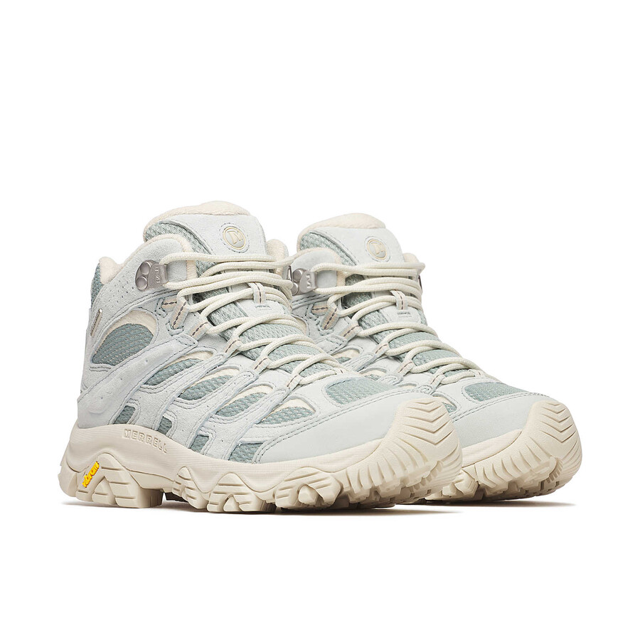 women moab 3 mid waterproof hiking boots calcite