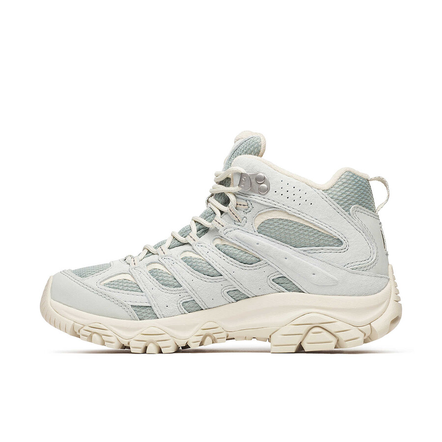 women moab 3 mid waterproof hiking boots calcite