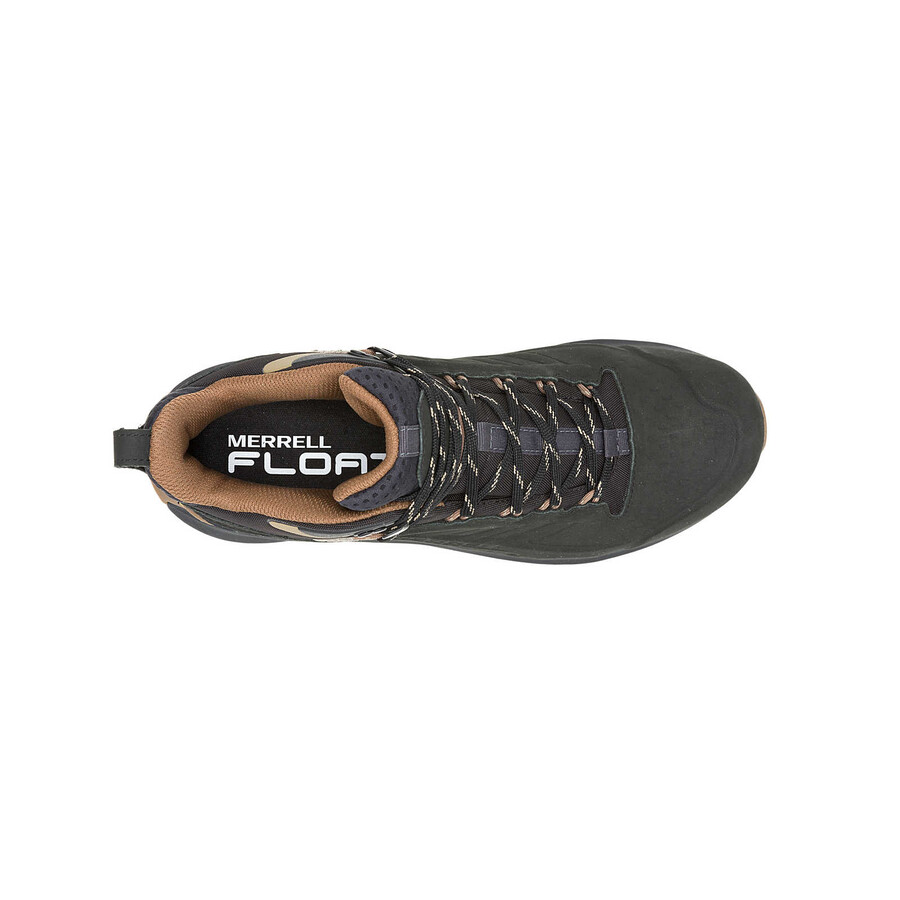 moab speed 2 leather mid waterproof hiking boots black