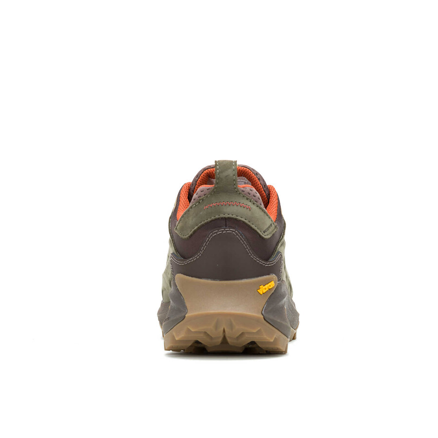 men moab speed 2 leather waterproof hiking shoes olive