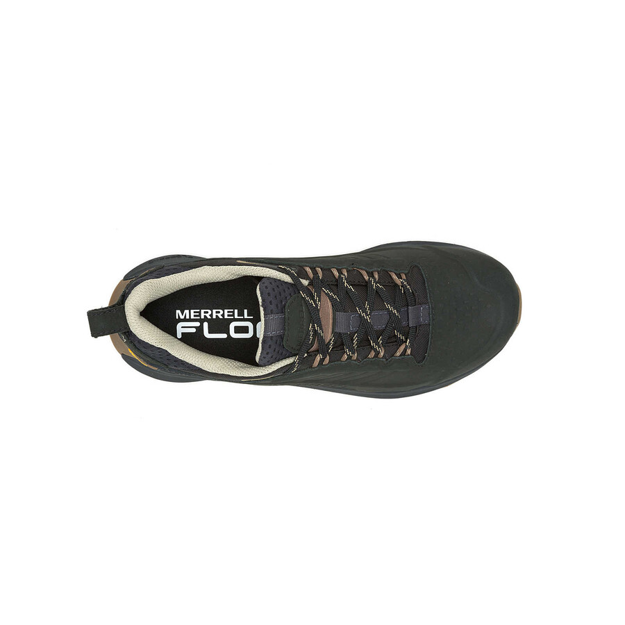 moab speed 2 leather waterproof hiking shoes black