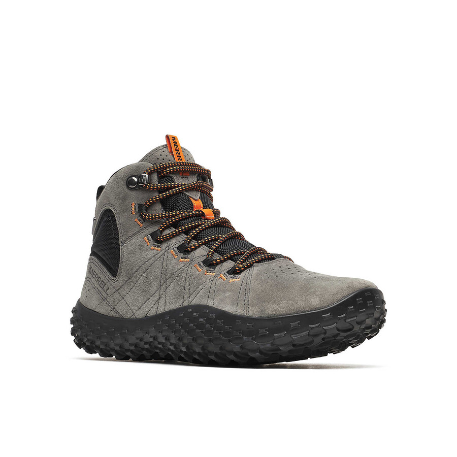 men wrapt mid waterproof barefoot boots granite